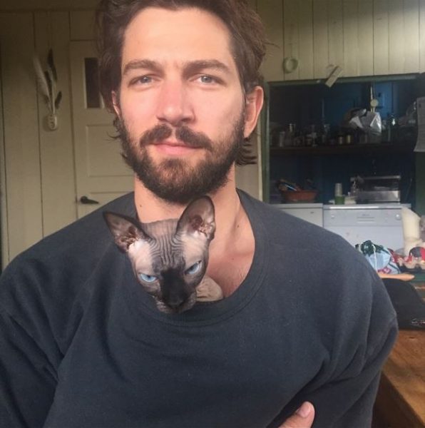 man crush monday mannen met katten