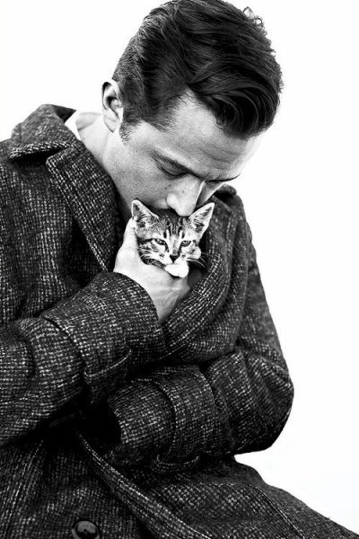 man crush monday mannen met katten