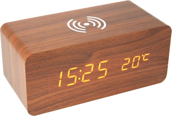 houten wekker